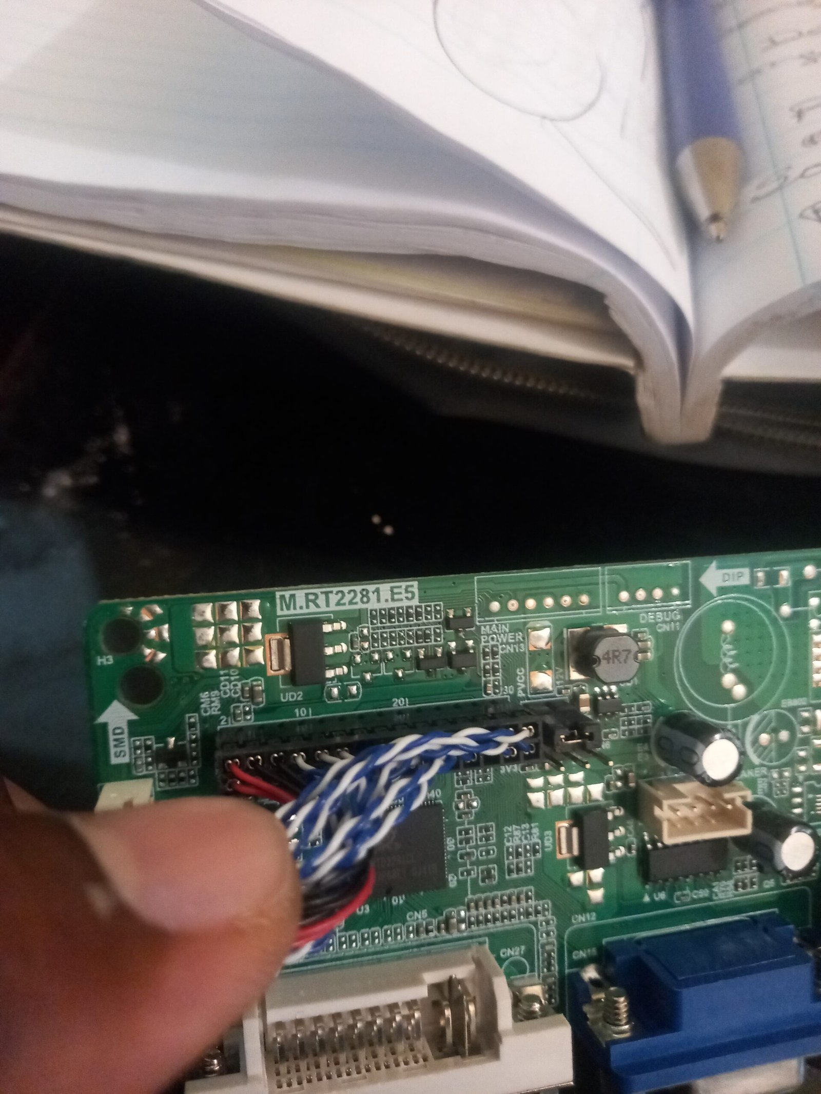 Laptop and tools